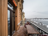 3-комнатная квартира посуточно Санкт-Петербург, Набережная лейтенанта Шмидта, 13: Фотография 9