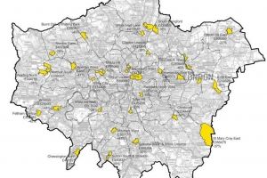 Где находится самое доступное жилье в Лондоне?
