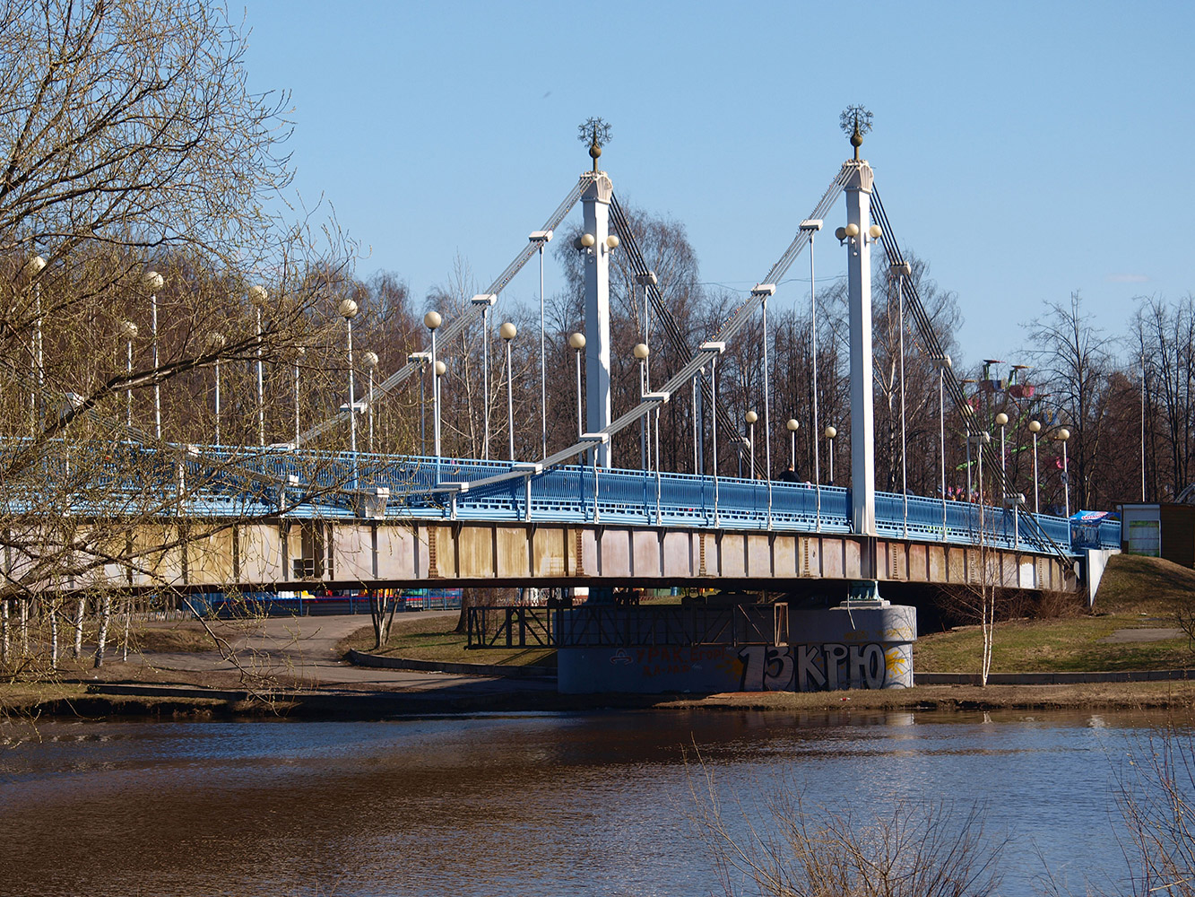 Мост на Даманский остров Ярославль