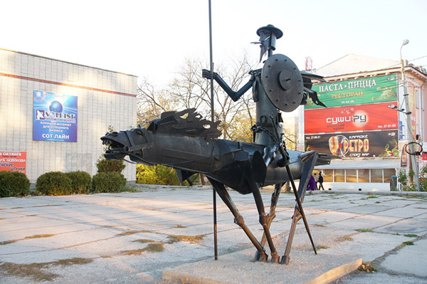 Скульптура «Дон Кихот»