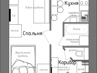 1-комнатная квартира посуточно Санкт-Петербург, 6-я Красноармейская, 18: Фотография 17